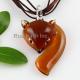 Fox Glass Necklace