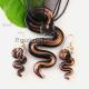 Snake Glass Jewelry set