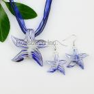 Starfish Glass Jewelry set